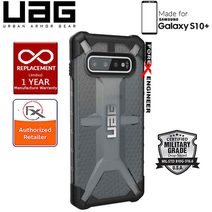UAG Plasma for Samsung Galaxy S10+ - S10 Plus - Feather-Light Military Drop Tested - Ash - Forexengineer-malaysia