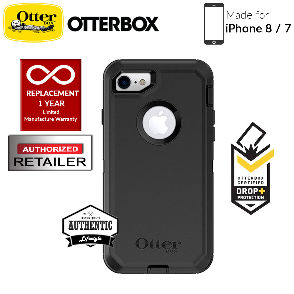 OtterBox Defender Series for iPhone 8 - 7 - Black