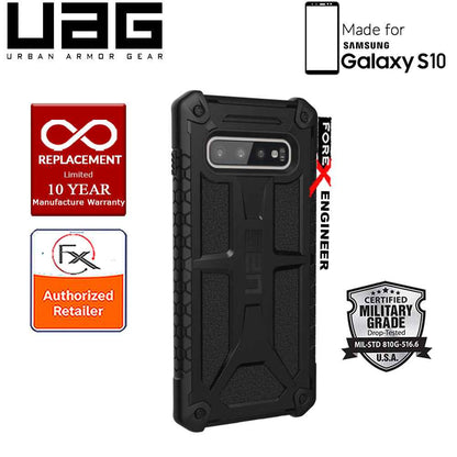 UAG Monarch for Samsung Galaxy S10 - Rugged Military Drop Tested - Black - Forexengineer-malaysia