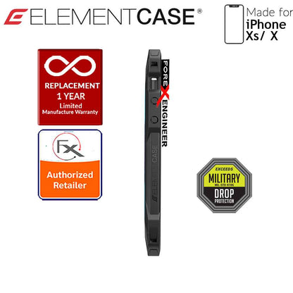 Element Case Rev for iPhone Xs - X - 3 meters Drop Proof Protection - Blue - Forexengineer-malaysia