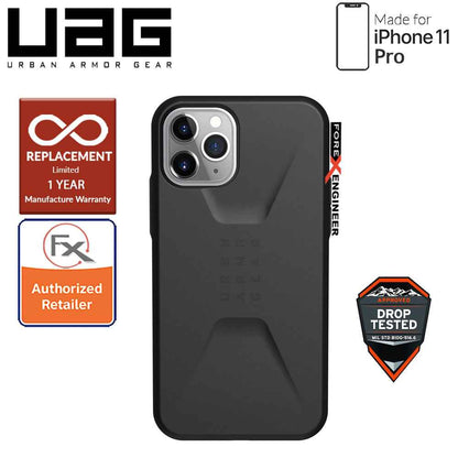 UAG Civilian for iPhone 11 Pro - Black