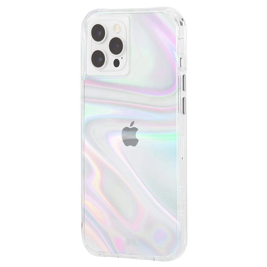 Case-Mate Soap Bubble for iPhone 13 Pro  6.1" 5G with Antimicrobial  - Iridescent (Barcode: 840171706437 )