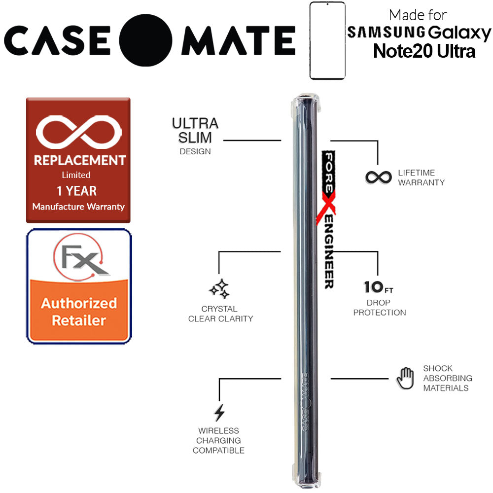 Case Mate Soap Bubble for Samsung Galaxy Note 20 Ultra 5G 2020 - with Micropel antimicrobial protection - Iridescent  Color ( Barcode : 846127195263 )