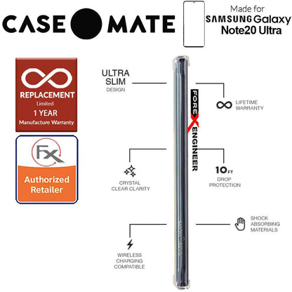Case Mate Soap Bubble for Samsung Galaxy Note 20 Ultra 5G 2020 - with Micropel antimicrobial protection - Iridescent  Color ( Barcode : 846127195263 )