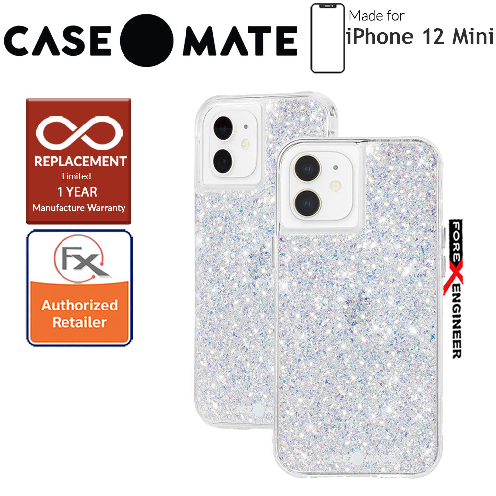 Case Mate Twinkle for iPhone 12 Mini 5G 5.4" - Stardust with MicroPel (Barcode: 846127196550)