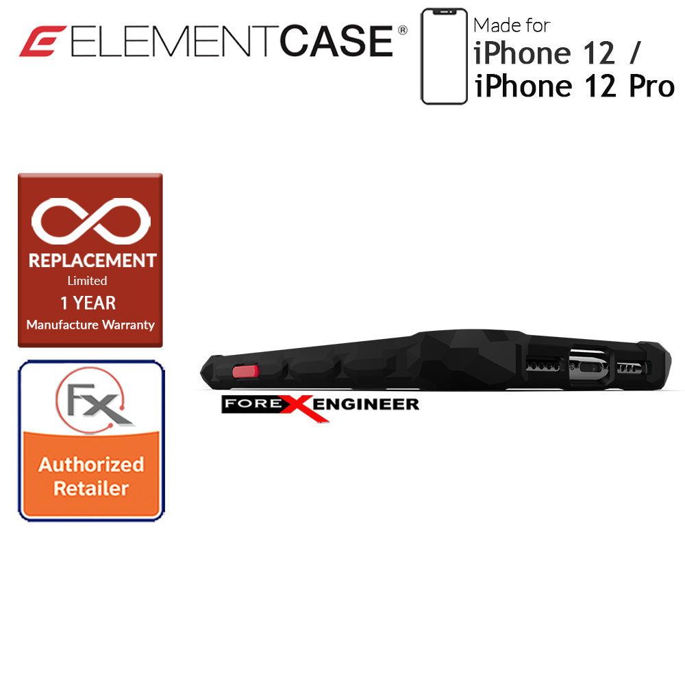 Element Case Special Ops for iPhone 12 - 12 Pro 5G 6.1" - Black Colour (Barcode : 810046111475)