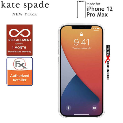 Kate Spade Protective Hardshell for iPhone 12 Pro Max 5G 6.7"- Scattered Flowers ( Barcode: 191058122681 )