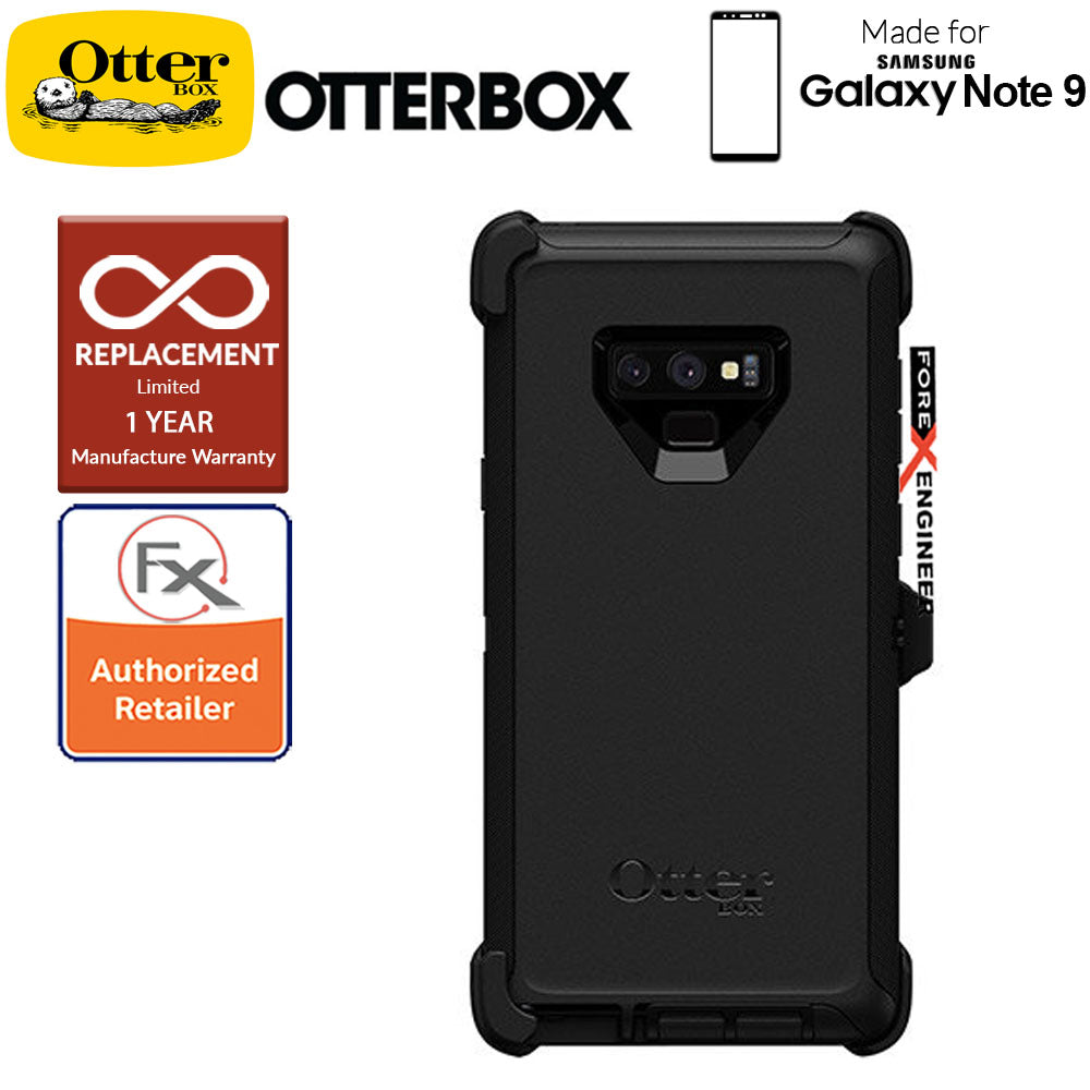 Otterbox Defender for Samsung Galaxy Note 9 - Black Color ( Barcode: 660543462163 )