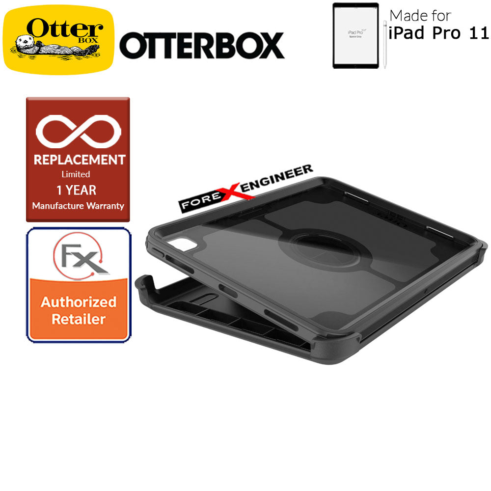 Otterbox Defender for iPad Pro 11 inch - 11" ( 2018 ) 1st Gen - Black Color ( Barcode : 660543486473 )