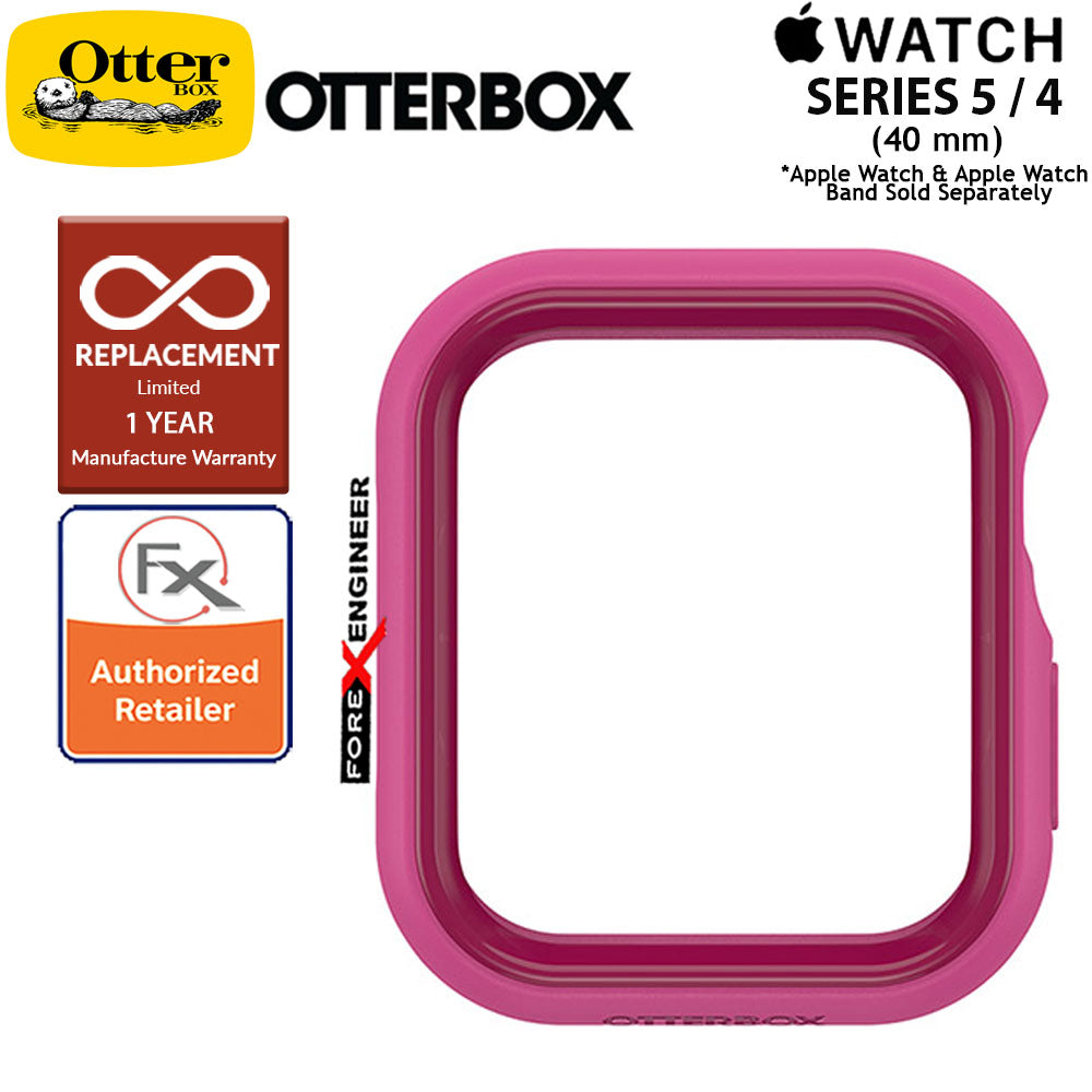 Otterbox EXO EDGE for Apple Watch Series SE - 6 - 5 - 4 ( 40mm ) -  Beet Juice Pink Color ( Barcode : 660543525424 )