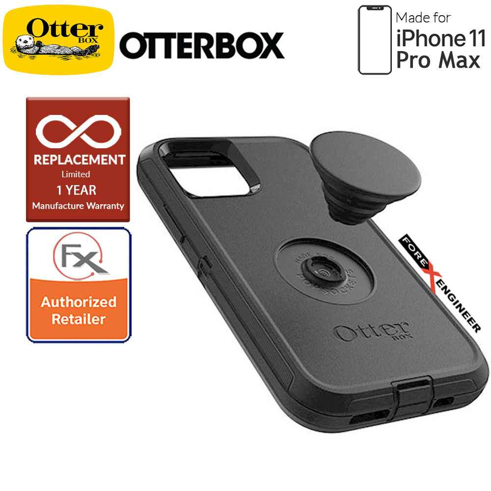 Otterbox OTTER + POP Defender for iPhone 11 Pro Max - Black Color ...