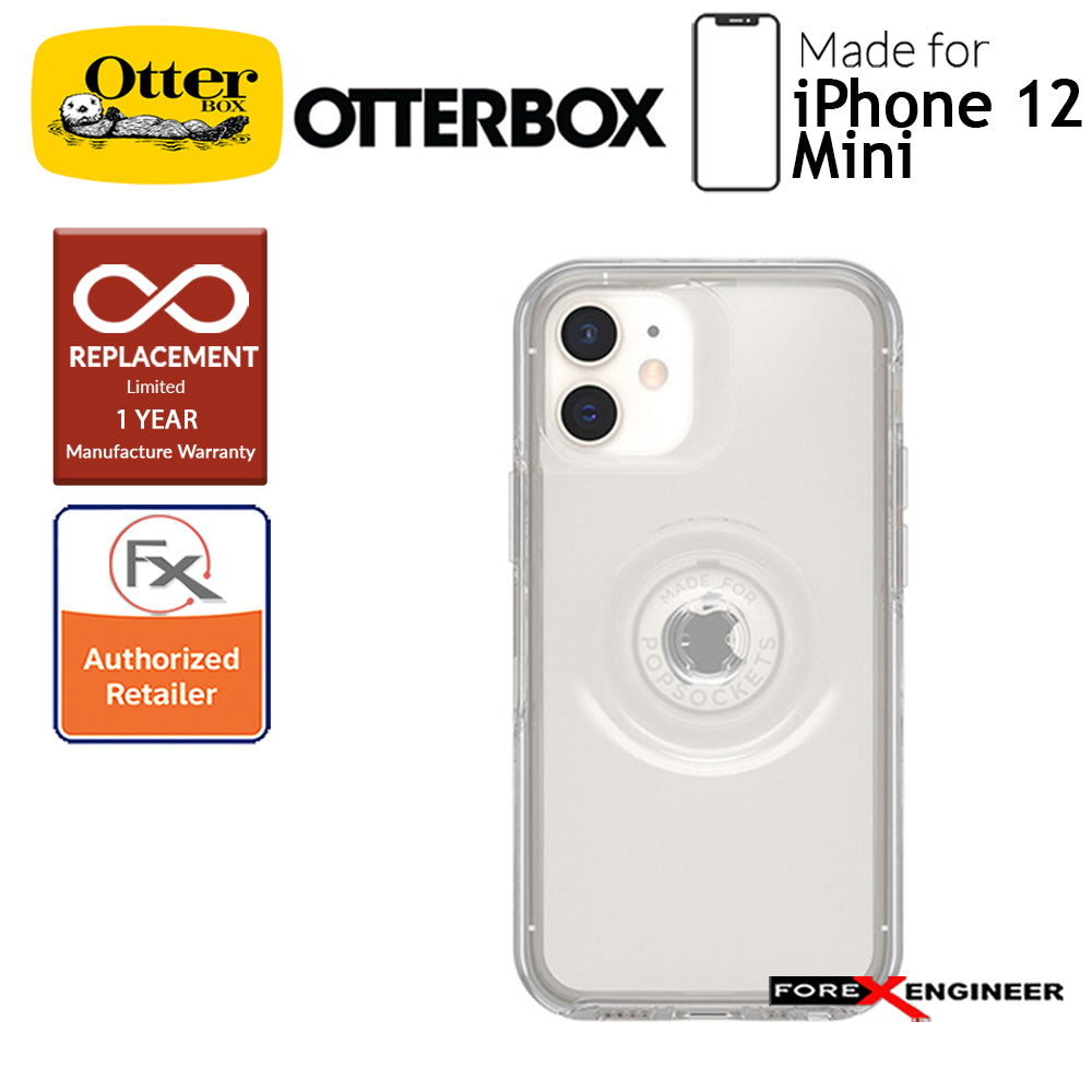 Otterbox Otter + Pop Symmetry for iPhone 12 Mini 5G 5.4" - Clear (Barcode : 840104219836)