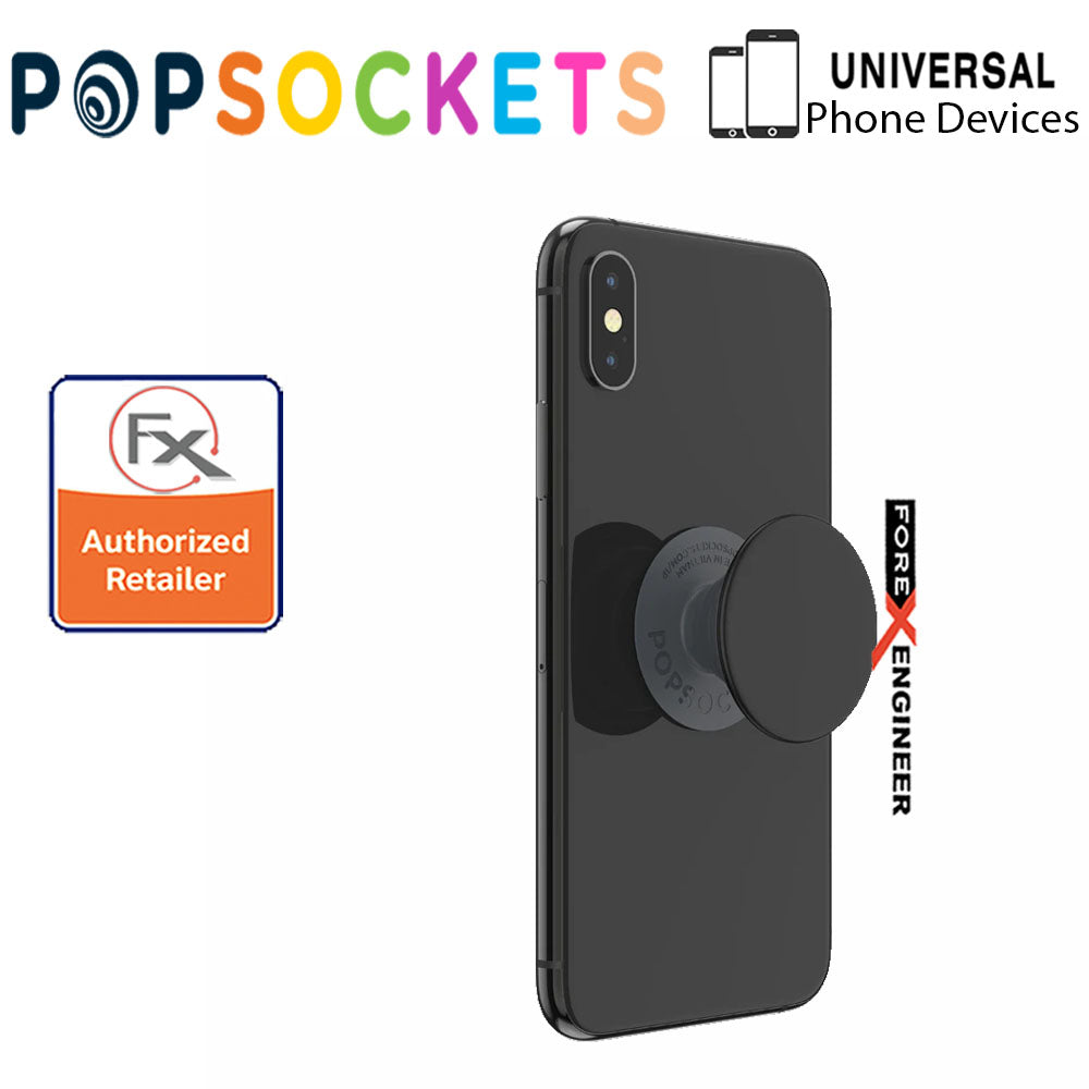 PopSockets PopGrip Swappable - Black Color ( Barcode : 842978135083 )