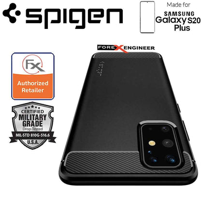 Spigen Rugged Armor for Samsung Galaxy S20+ - S20 Plus 6.7" - Matte Black Color