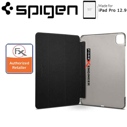 Spigen Smart Fold Case for iPad Pro 12.9 inch - 12.9" ( 2020 ) 4th Gen - Black Color ( Barcode : 8809685628477 )
