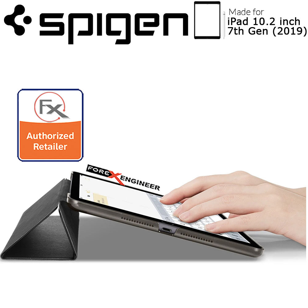 Spigen Smart Fold for iPad 10.2 inch ( 7th - 8th - 9th Gen ) ( 2019 - 2021 ) - Black (Barcode: 8809685622468 )