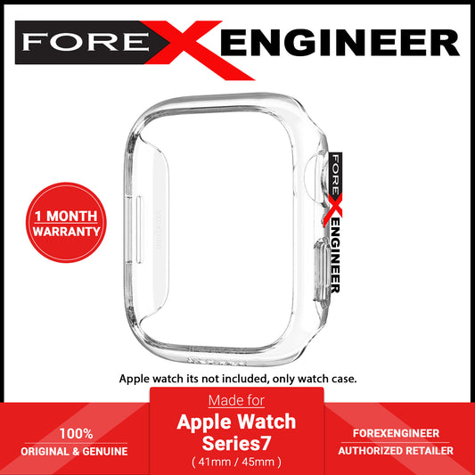 Spigen Thin Fit Case for Apple Watch Series 7 ( 41mm ) - Crystal Clear (Barcode: 8809811857726 )