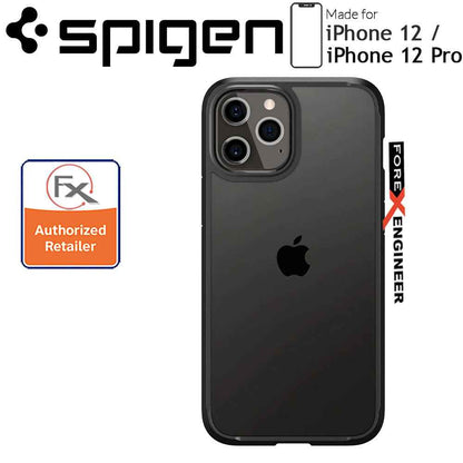 Spigen Ultra Hybrid for iPhone 12 - 12 Pro 6.1" - Matte Black