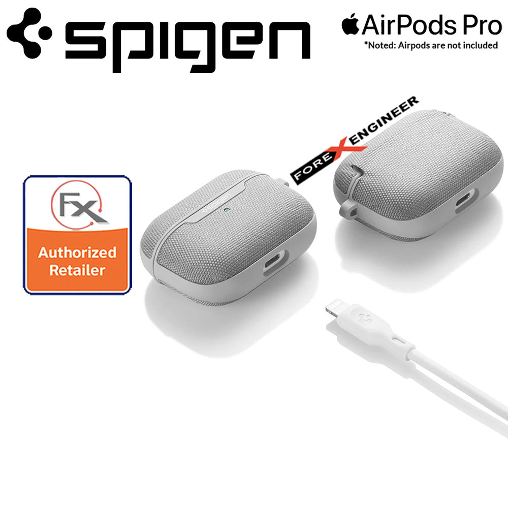 Spigen Urban Fit Case for Airpods Pro - Gray Color ( Barcode : 8809685624356 )
