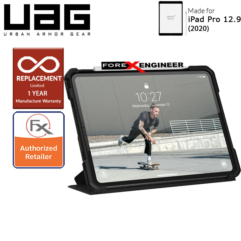 UAG Metropolis for iPad Pro 12.9 4th Gen 2020 - Black Color ( Barcode: 812451034738 )