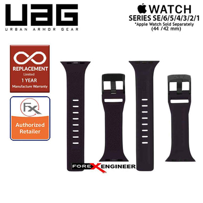 [RACKV2_CLEARANCE] UAG Scout Strap for Apple Watch Series 7 - SE - 6 - 5 - 4 - 3 - 2 - 1 ( 45mm - 42mm - 44mm ) - Eggplant Colour (Barcode: 812451037708)