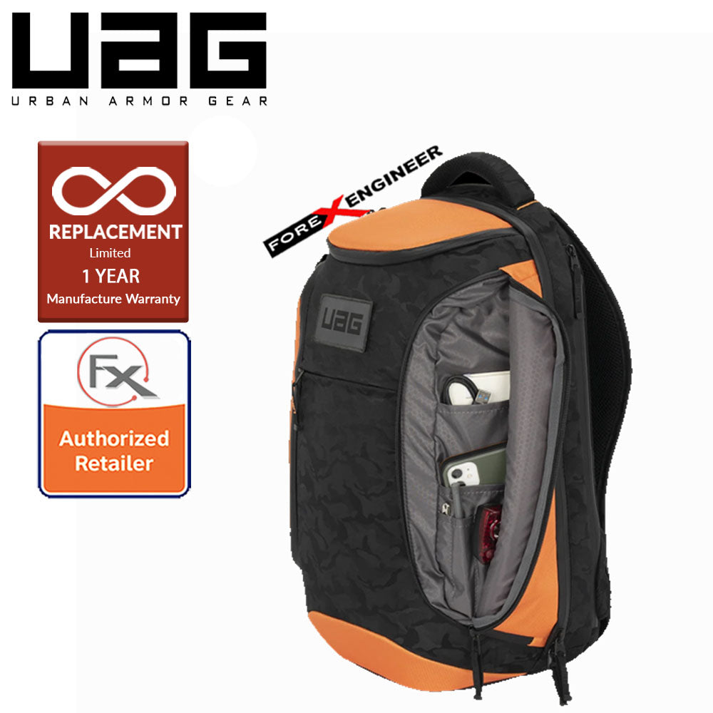 UAG The Standard Issue 24 Liter backpack - Fit 16" Laptop and Weather resistant materials - Orange Midnight Camo Color ( Barcode : 812451033533 )