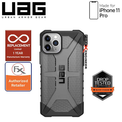[RACKV2_CLEARANCE] UAG Plasma for iPhone 11 Pro - Feather Light Rugged & Military Drop Tested - Ash - Forexengineer-malaysia