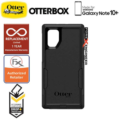 Otterbox Commuter for Samsung Galaxy Note 10+ - Note 10 Plus - 2 Layers Lightweight Protection Case - Black - Forexengineer-malaysia