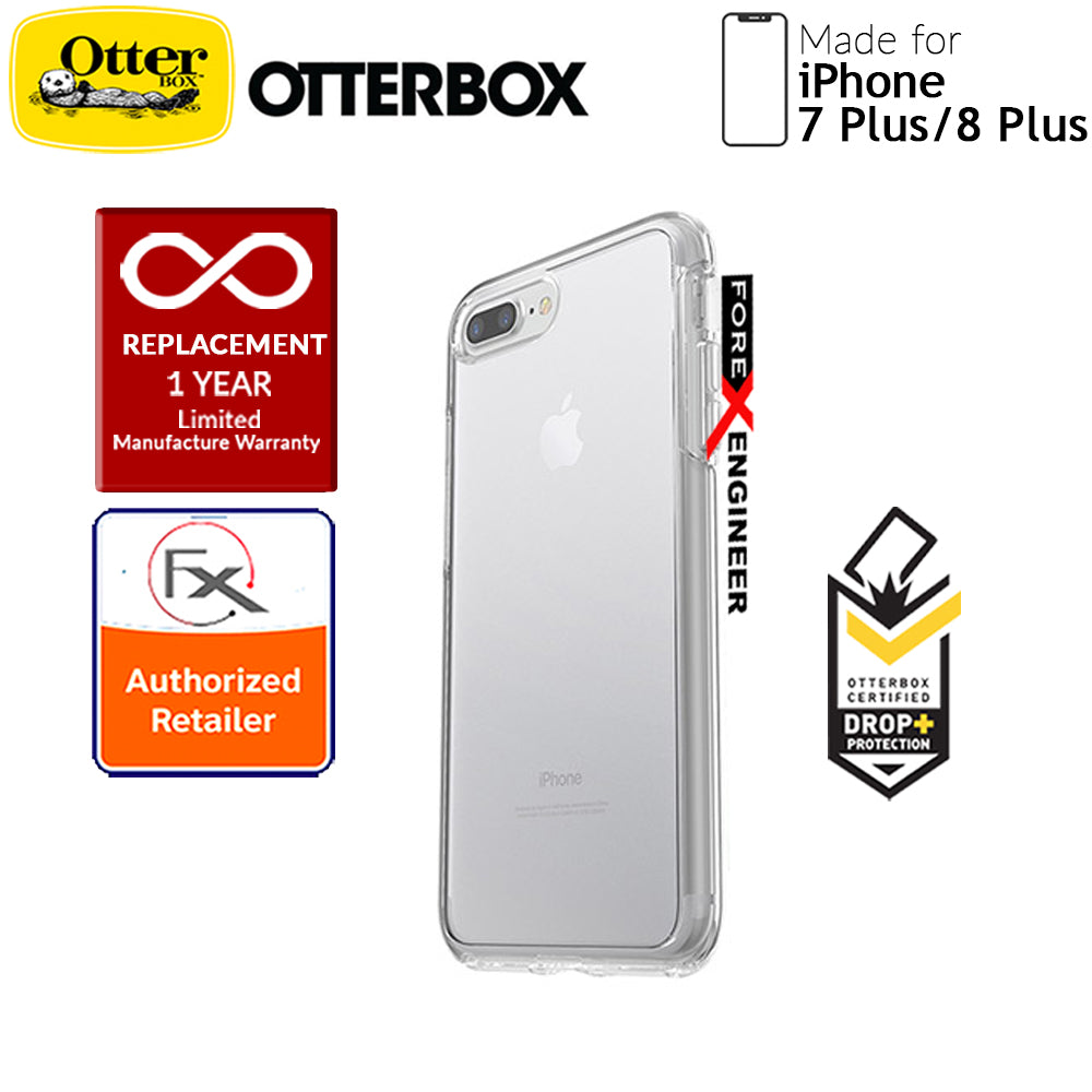 OtterBox Symmetry Clear Series for iPhone 8 Plus - 7 Plus - Clear