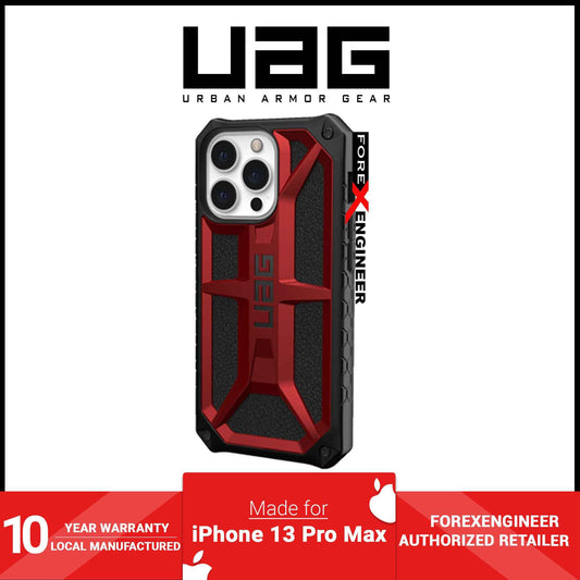 UAG Monarch for iPhone 13 Pro Max 5G 6.7" - Crimson  (Barcode: 810070363789 )