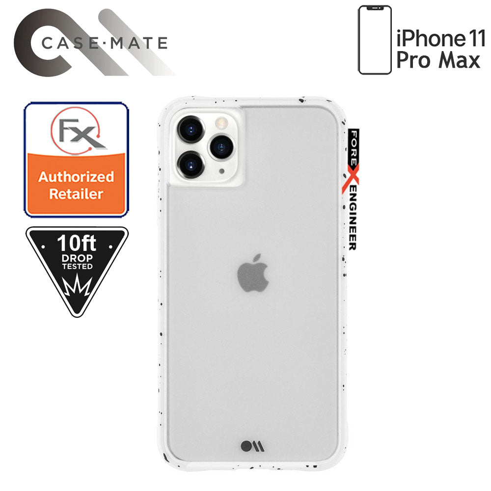 Case-Mate Tough Speckled for iPhone 11 Pro Max - White