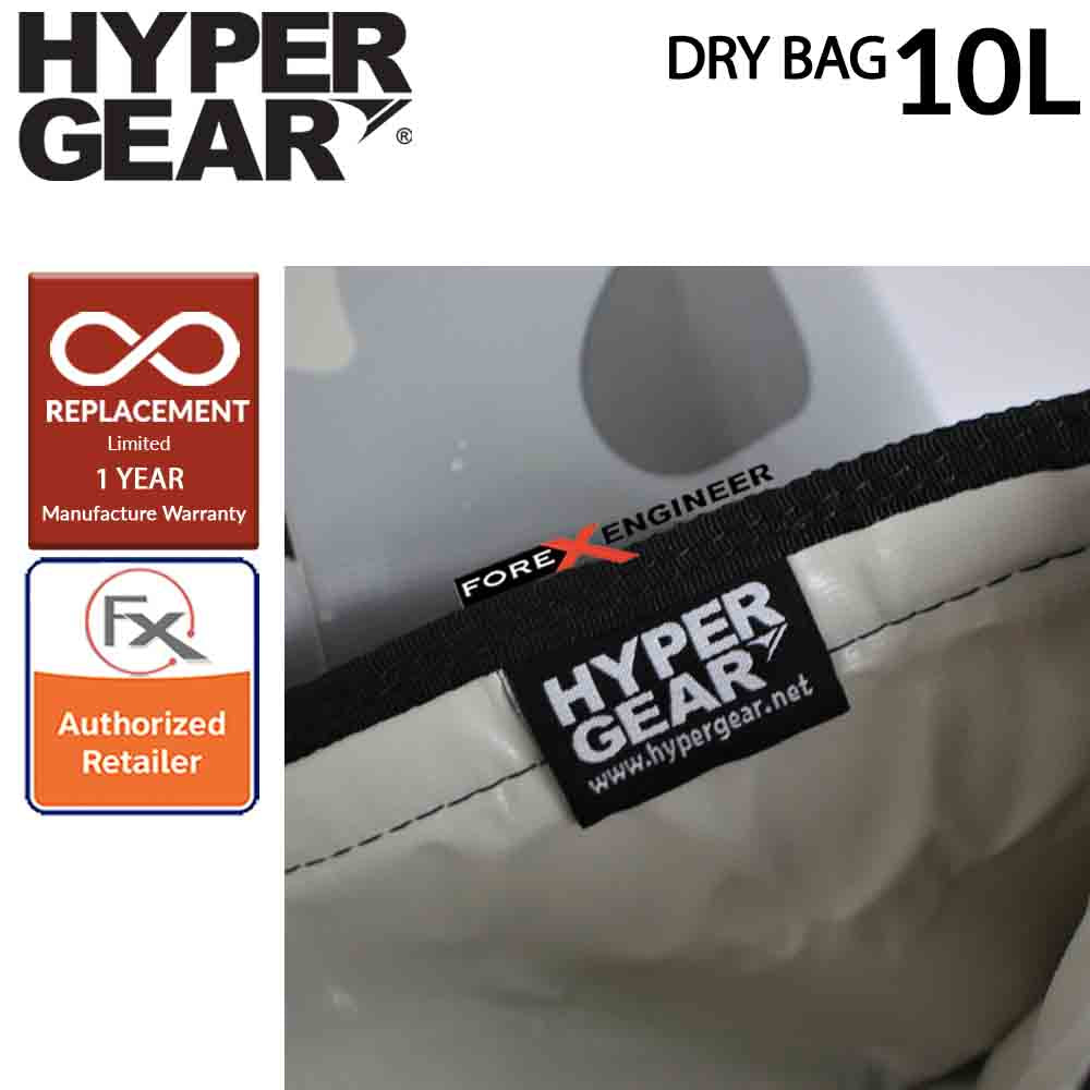 HyperGear Dry Bag 10L - Camouflage Grey Alpha