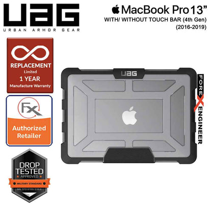 UAG Plasma for Macbook Pro 13 inch - 4th Gen (2016 - 2019) with - without Touch Bar - Ice color - Forexengineer-malaysia