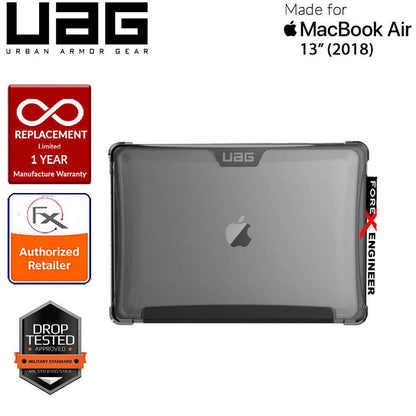 UAG Plyo for Macbook Air - M1 13‚Äù ( 2018 - 2020 ) -  Feather-Light Rugged Military Drop Tested - Ice ( Barcode : 812451031676 ) - Forexengineer-malaysia