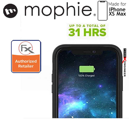 Mophie Juice Pack Access for iPhone Xs Max - Black (2,200mAH Build-in Battery Case) - Forexengineer-malaysia