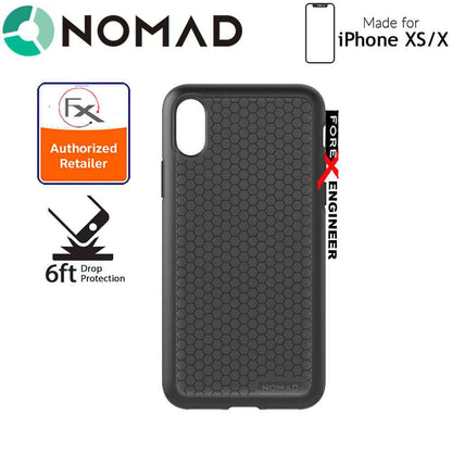 Nomad Hex Case for iPhone Xs - X - 2 Meters Mil-spec Drop Protection - Black - Forexengineer-malaysia