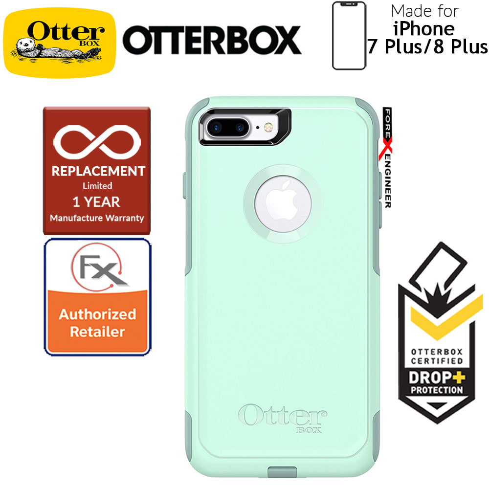 OtterBox Commuter for iPhone 8 Plus - 7 Plus - 2 Layers Lightweight Protection Case - Ocean Way