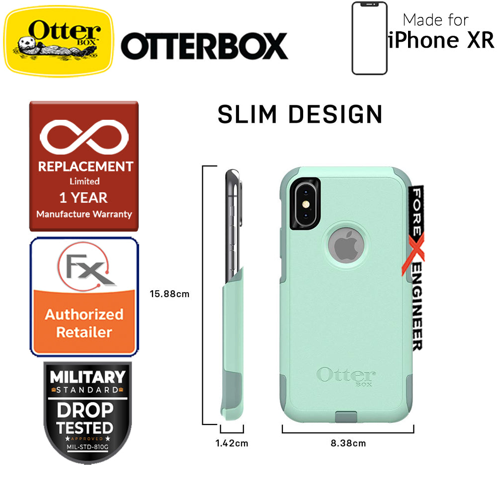 Otterbox Commuter for iPhone XR - 2 Layers Lightweight Protection Case - Black