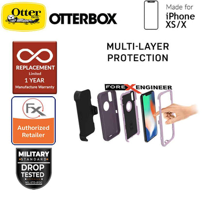 Otterbox Defender Series for iPhone Xs - X - Purple Nebula - Forexengineer-malaysia