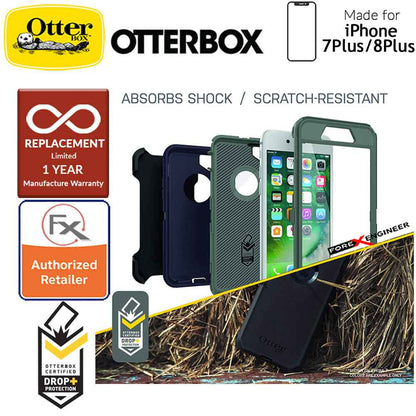 OtterBox Defender Series for iPhone 7 Plus - 8 Plus - Black - Forexengineer-malaysia