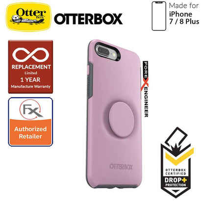 OTTER + POP Symmetry for iPhone 7 Plus - 8 Plus - Slim Protective Case with Pop Sockets - Mauveolous - Forexengineer-malaysia