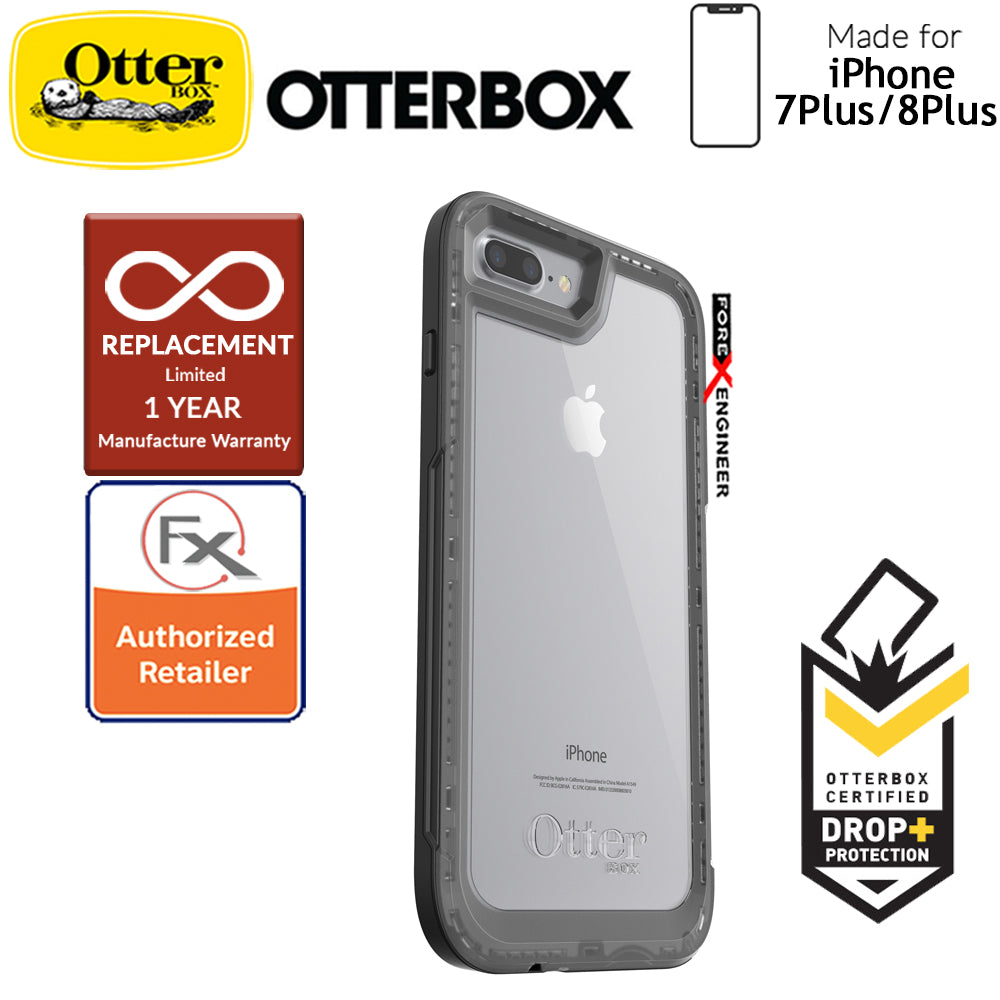 [RACKV2_CLEARANCE] OtterBox Pursuit Series for iPhone 8 Plus - 7 Plus - Black -Clear