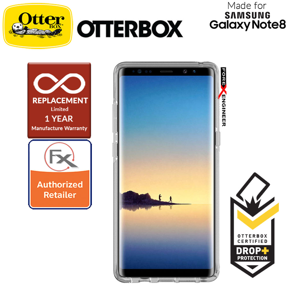 OtterBox Symmetry Clear  Series for Samsung Galaxy Note 8 - Clear