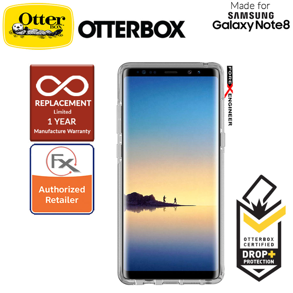 OtterBox Symmetry Clear Series for Samsung Galaxy Note 8 - Inside The Lines