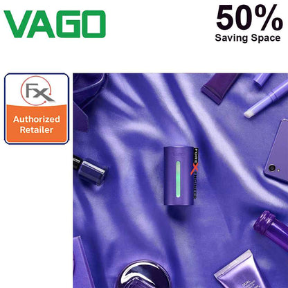 Vago Travel Portable Compressor Vacuum Bag ( FREE 1pcs Vago Vacuum Bag M size )  - Purple - Forexengineer-malaysia