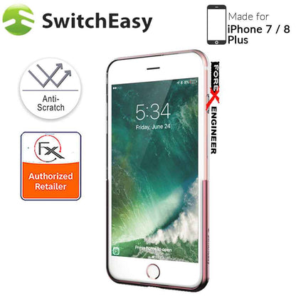SwitchEasy Revive for iPhone 7 - 8 Plus - Luxe Diamond Cut Design - Rose Gold - Forexengineer-malaysia