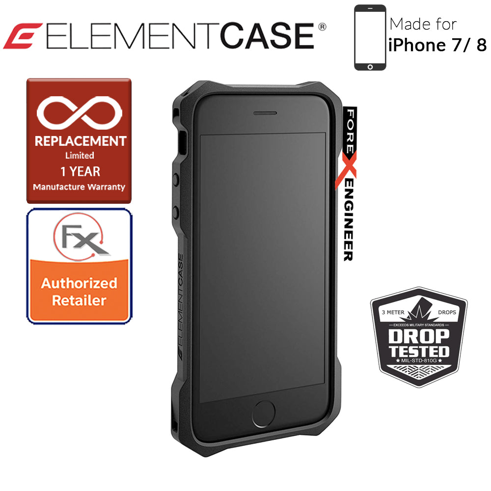 Element Case - Rev (7-8) - Blue  (Compatible with iPhone SE 2nd Gen. 2020 ) (Barcode: 640947793117 )
