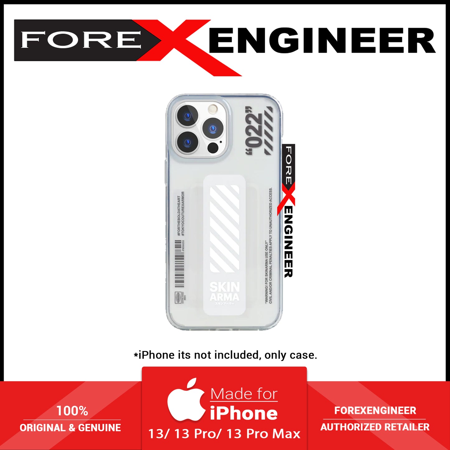 SKINARMA Kaze Case for iPhone 13 Pro 6.1" 5G - Clear (Barcode: 6972926575044 )