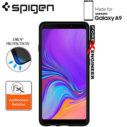 Spigen Liquid Air for Samsung Galaxy A9 (2018) - Matte Black - Forexengineer-malaysia