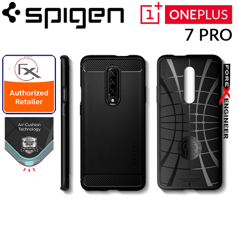 Spigen Rugged Armor for OnePlus 7 Pro - Black